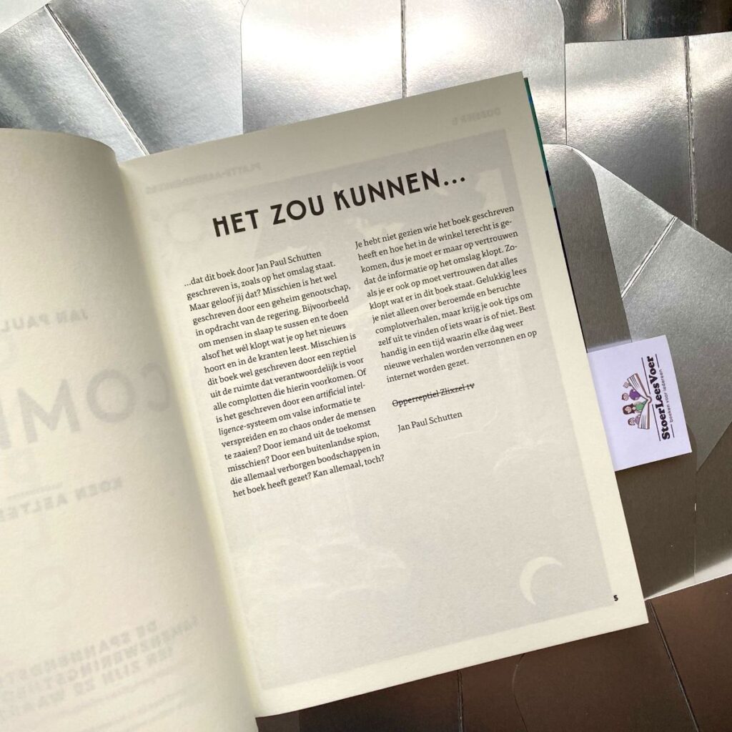 inleiding jan paul schutten complot