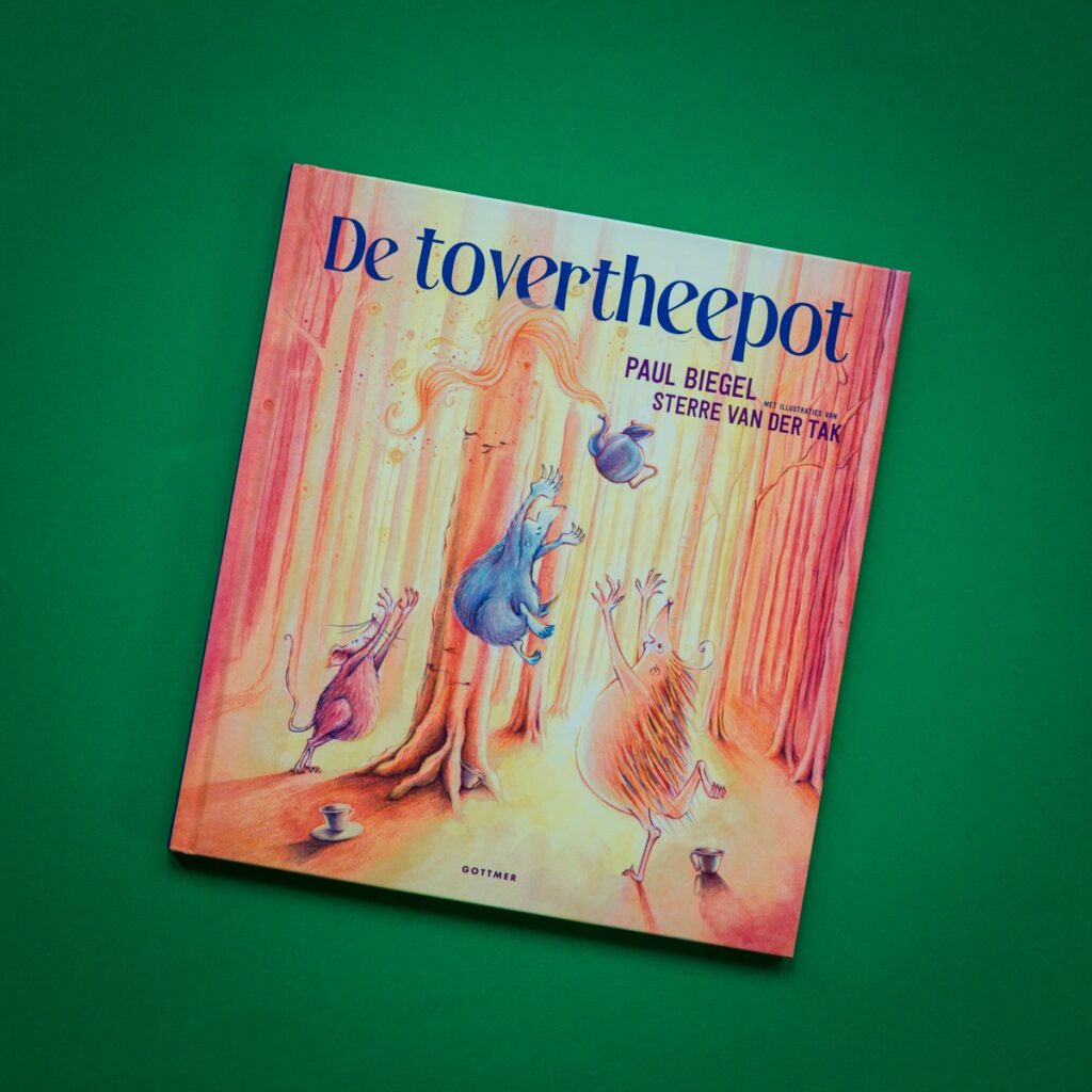 voorkant De tovertheepot door Paul Biegel