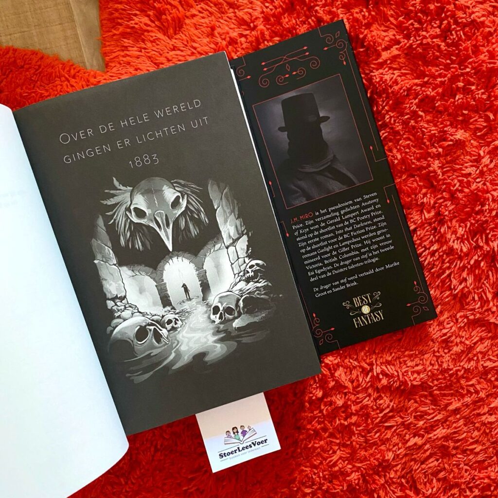de duistere talenten jm miro boek binnenkant