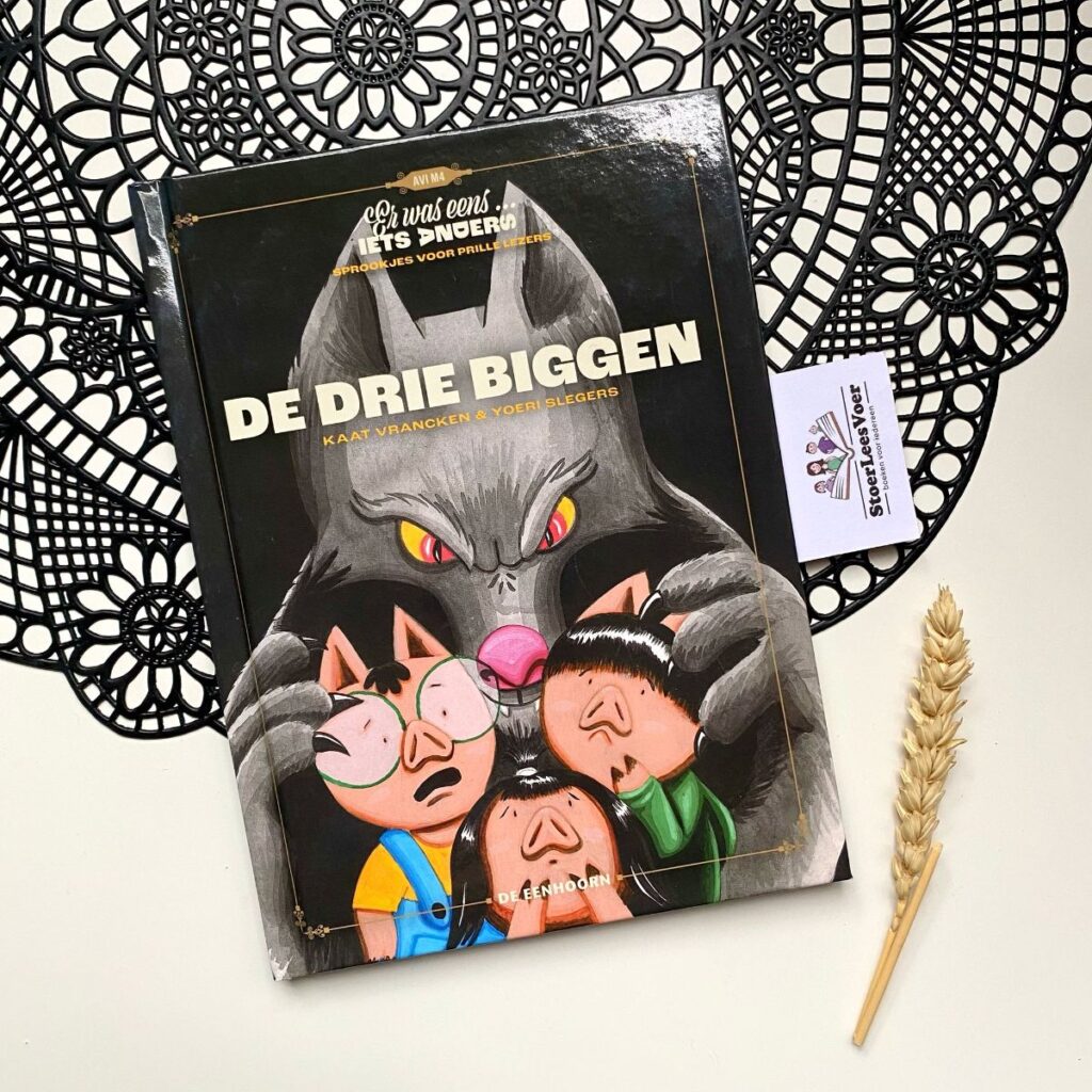 De drie biggen kaat vrancken youri slegers voorkant cover omslag boek