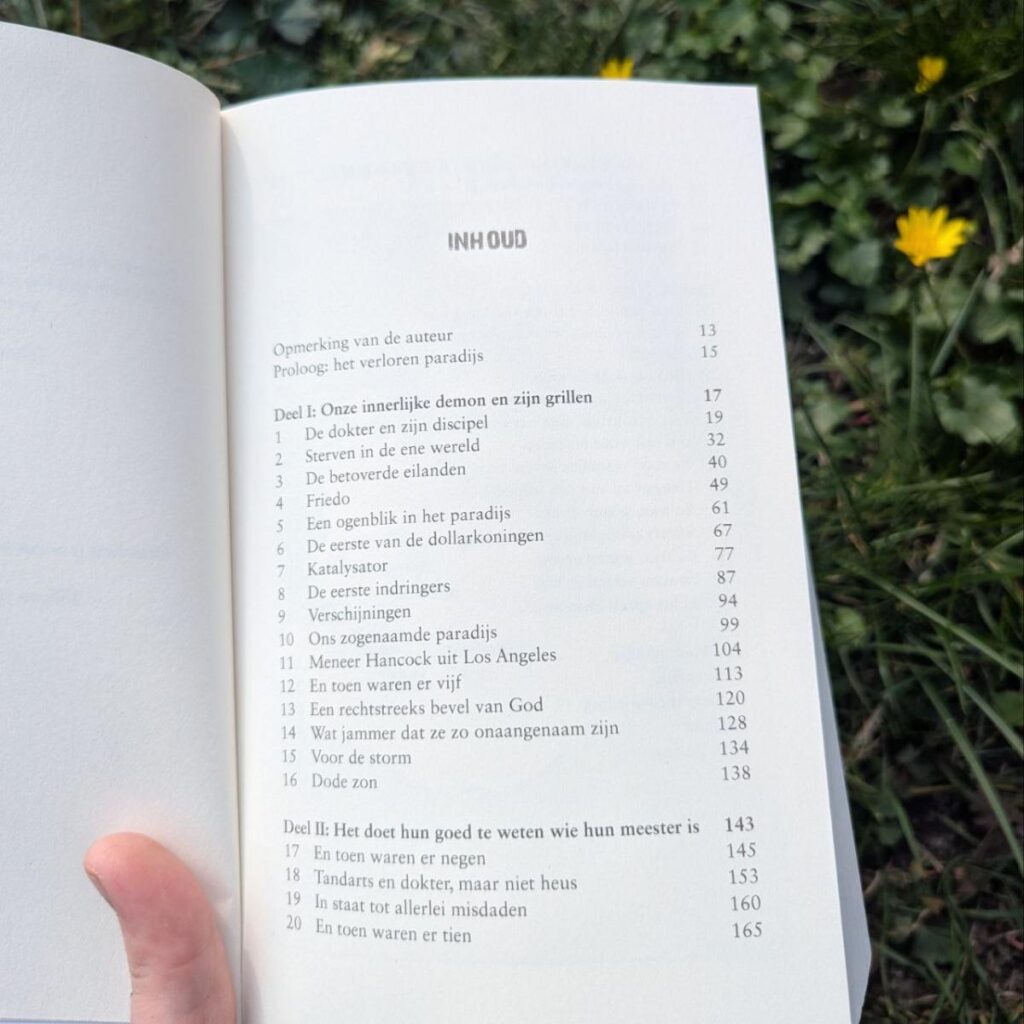 Inhoudsopgave de duivel kwam naar Eden