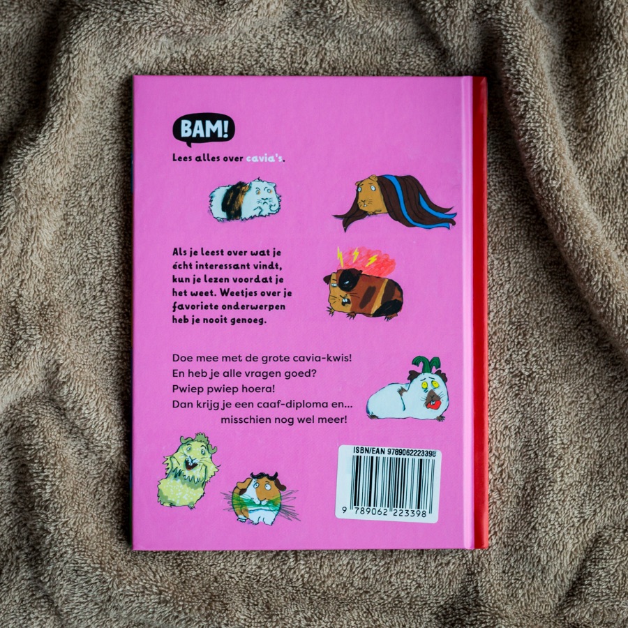 achterkant De grote cavia-kwis