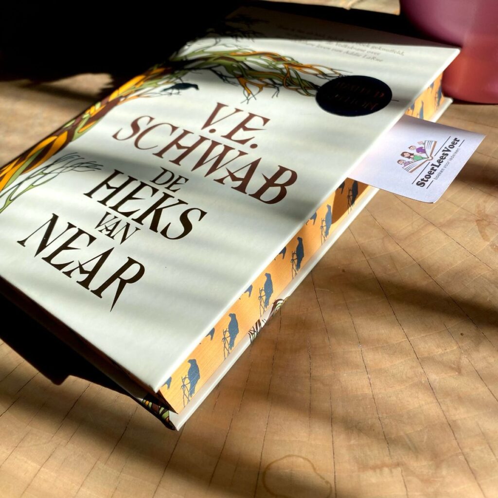 limited edition de heks van near ve schwab boek boekblok bedrukt