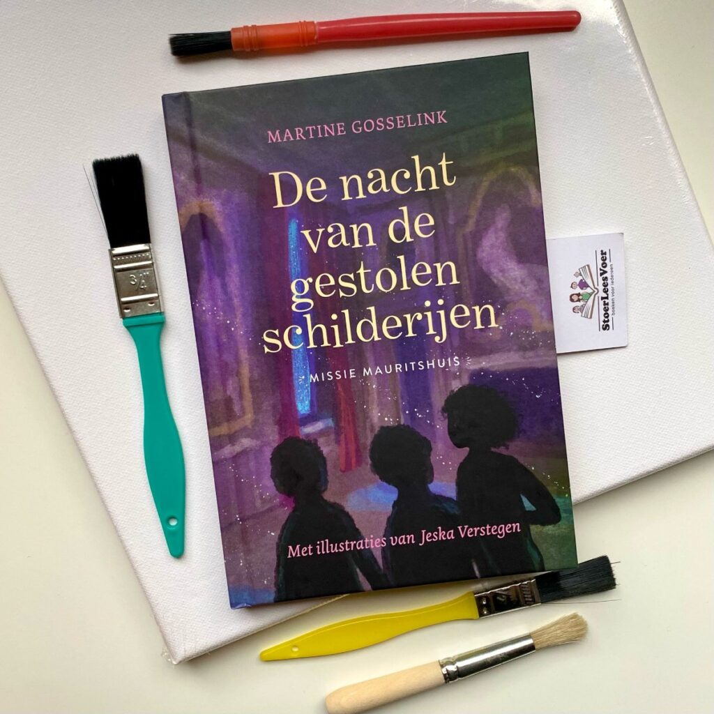 De nacht van de gestolen schilderijen martine gosselink jeska verstegen missie mauritshuis voorkant cover omslag boek