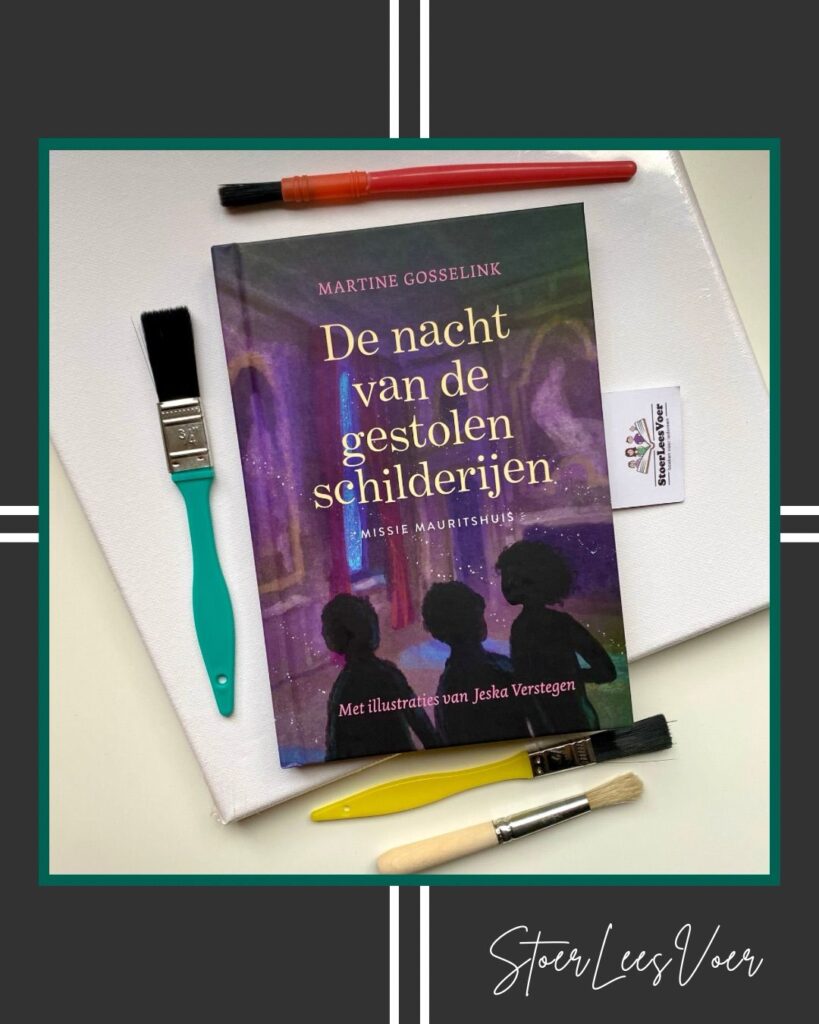 De nacht van de gestolen schilderijen martine gosselink jeska verstegen missie mauritshuis voorkant cover omslag boek