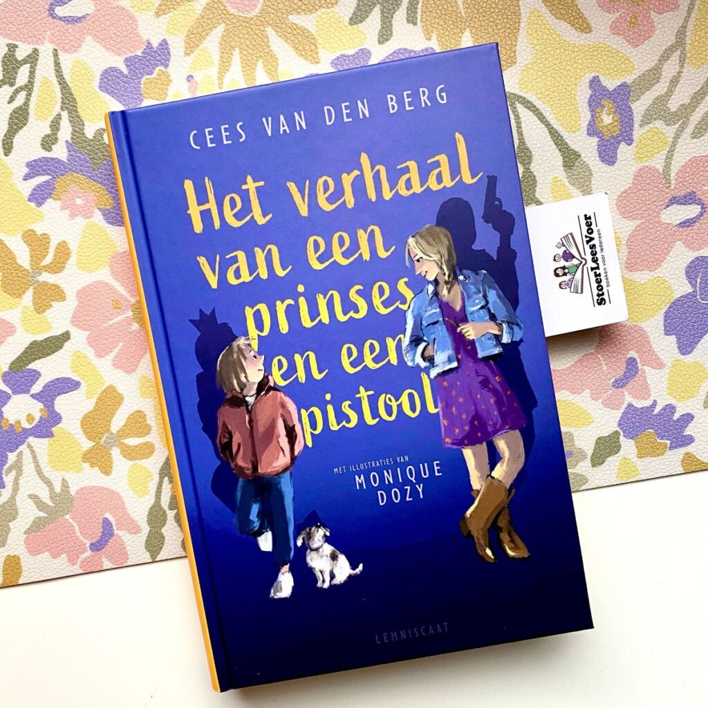 Het verhaal van een prinses en een pistool voorkant cover omslag boek jeugd