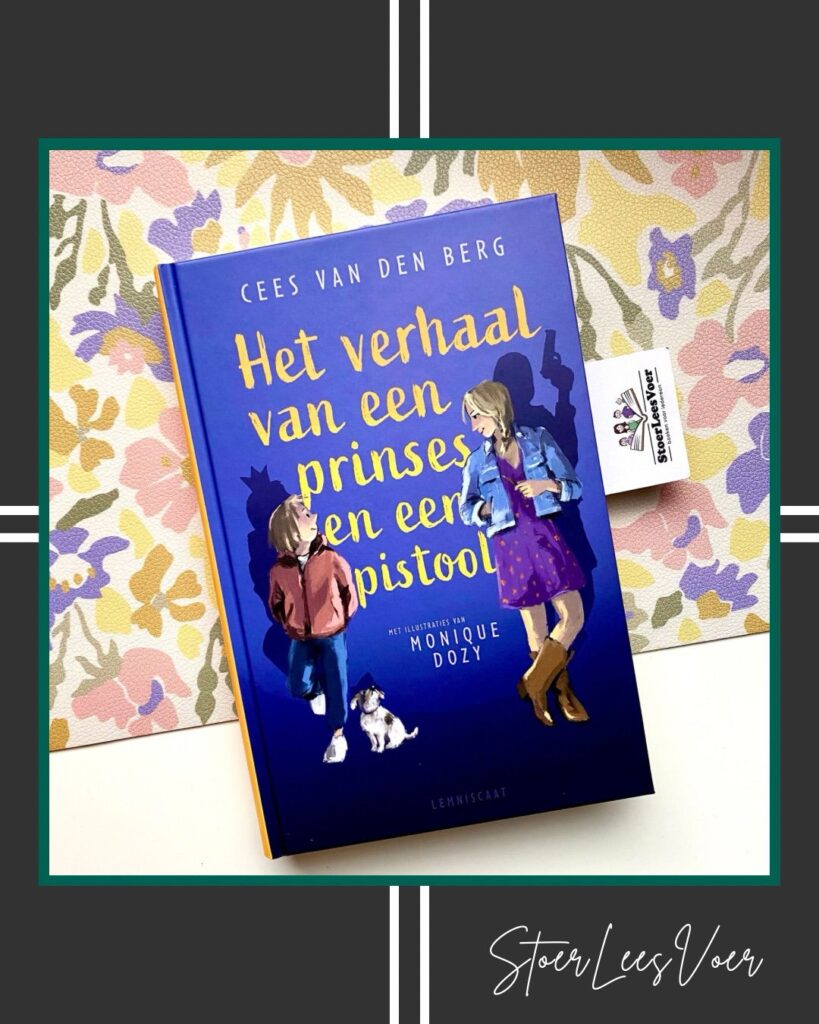 Het verhaal van een prinses en een pistool voorkant cover omslag boek jeugd