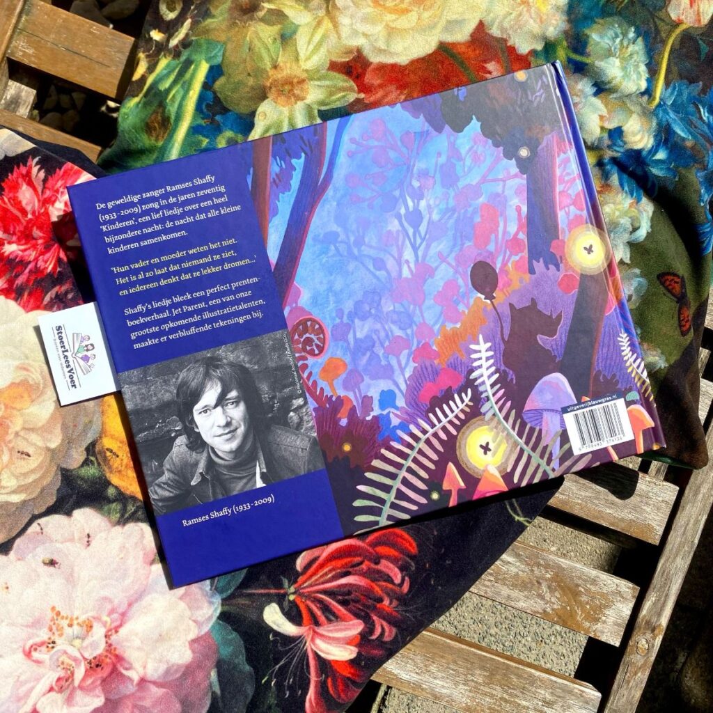 in de nacht achterkant samenvatting synopsis achterflap cover omslag prentenboek ramses shaffy jet parent