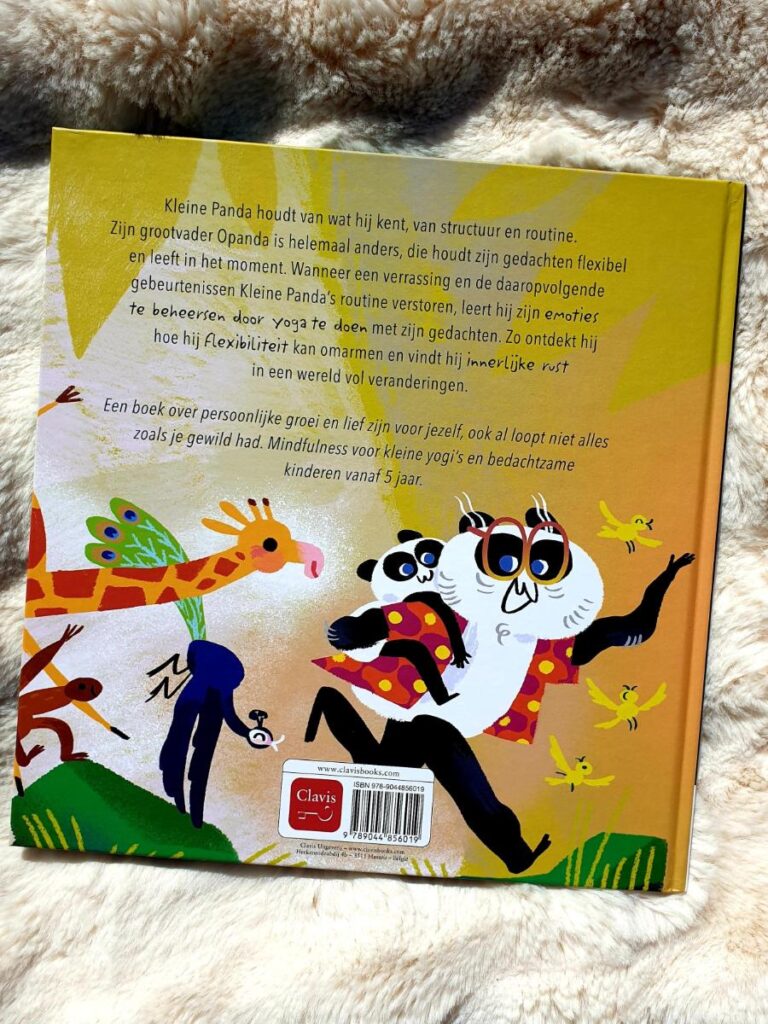 Regenboogpanda in balans