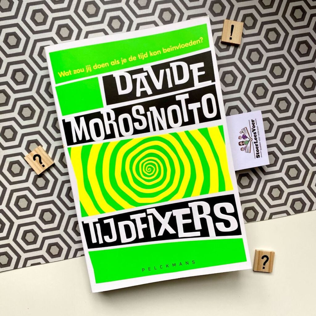 Tijdfixers davide morosinotto voorkant cover boek