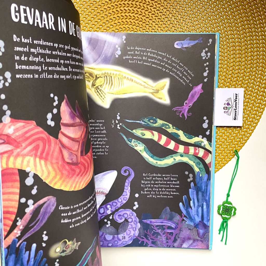 zeemonsters in boek