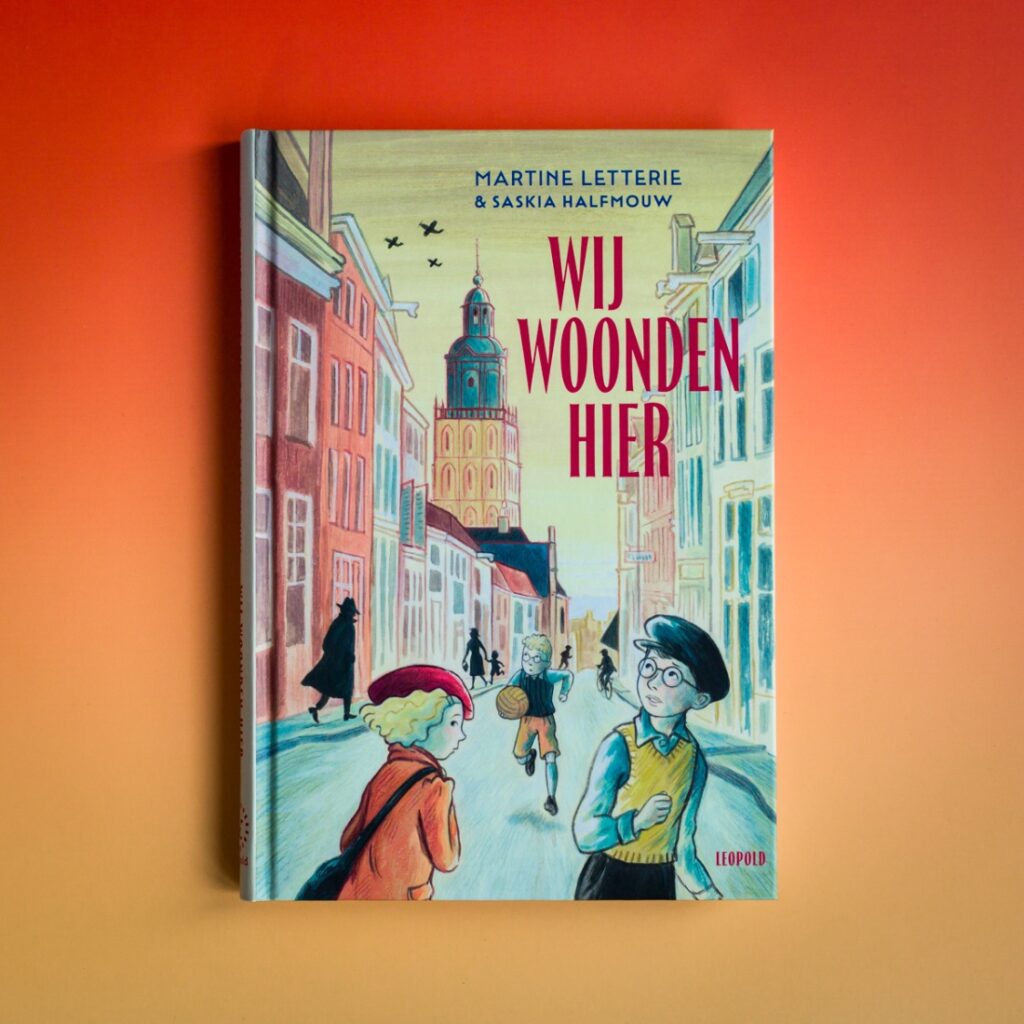 voorkant Wij woonden hier door Martine Letterie