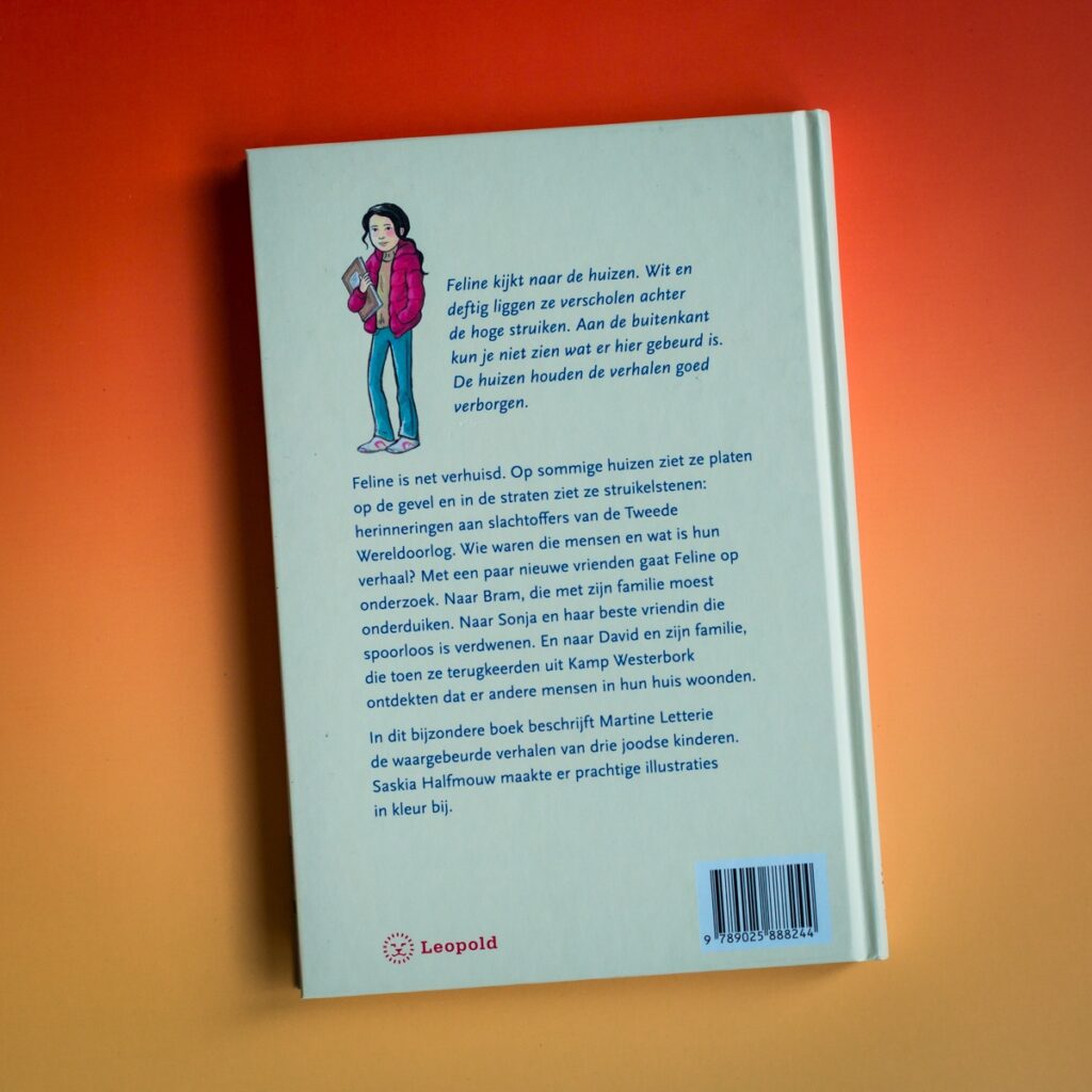 achterkant Wij woonden hier door Martine Letterie
