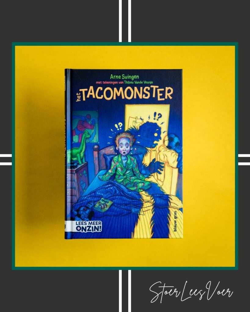 Het tacomonster met StoerLeesVoer kader