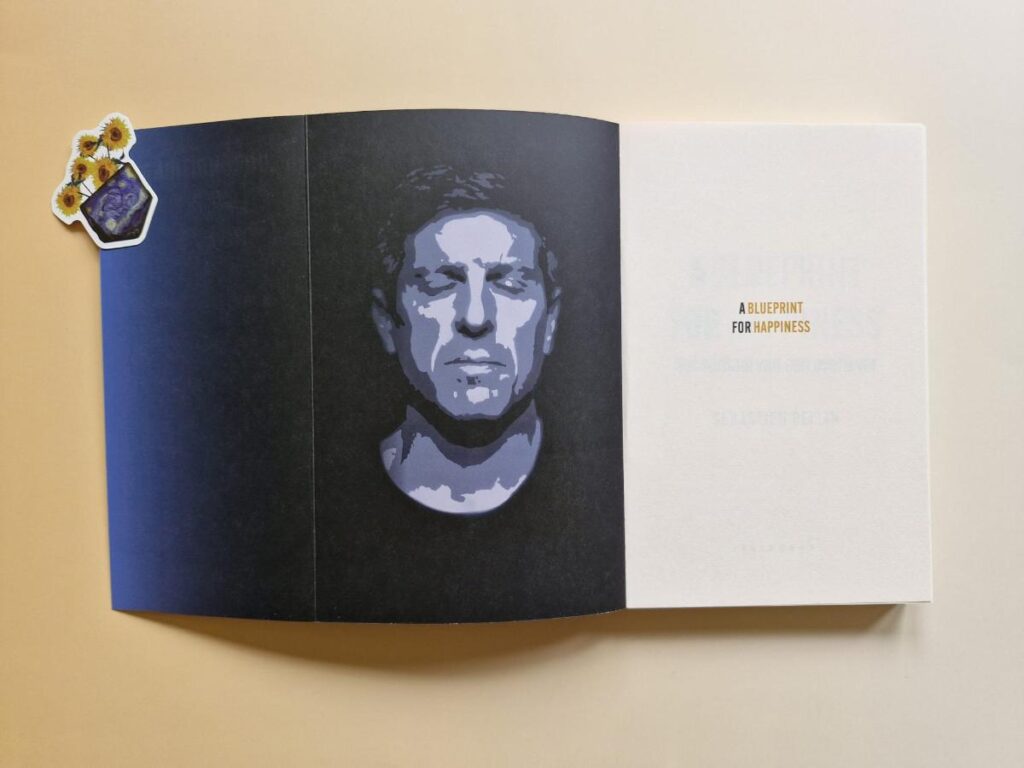 Indrukwekkende cover A blueprint for happiness