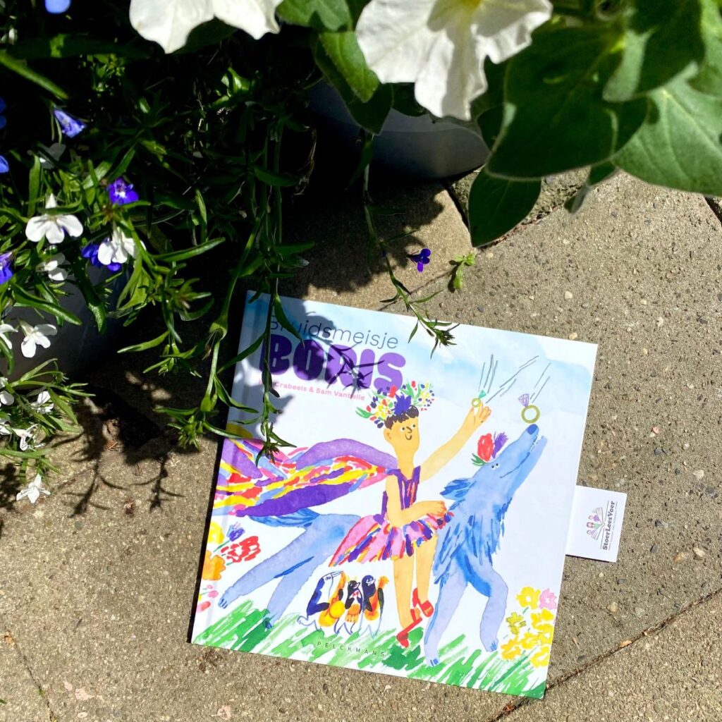 Bruidsmeisje Boris voorkant cover omslag kaft prentenboek kim crabeels sam vanbelle