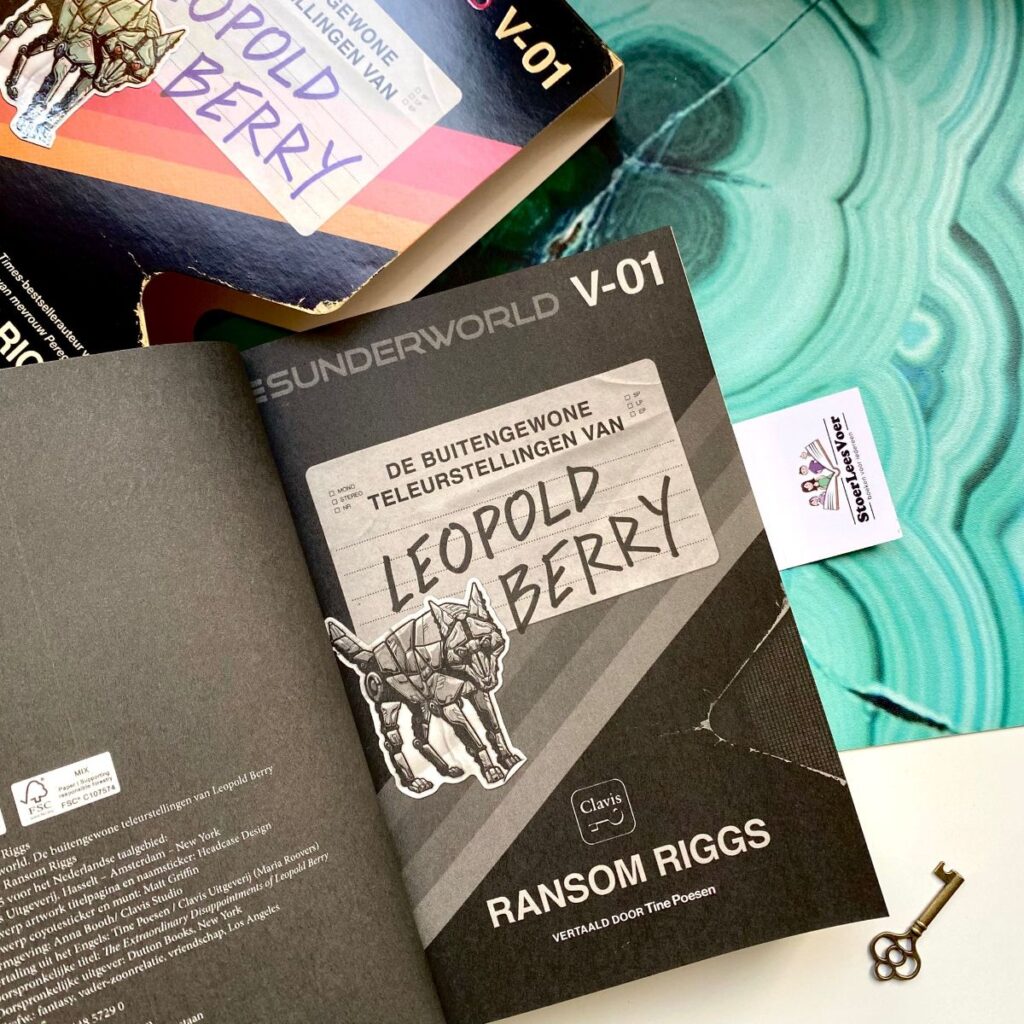 titelblad sunderworld ransom riggs