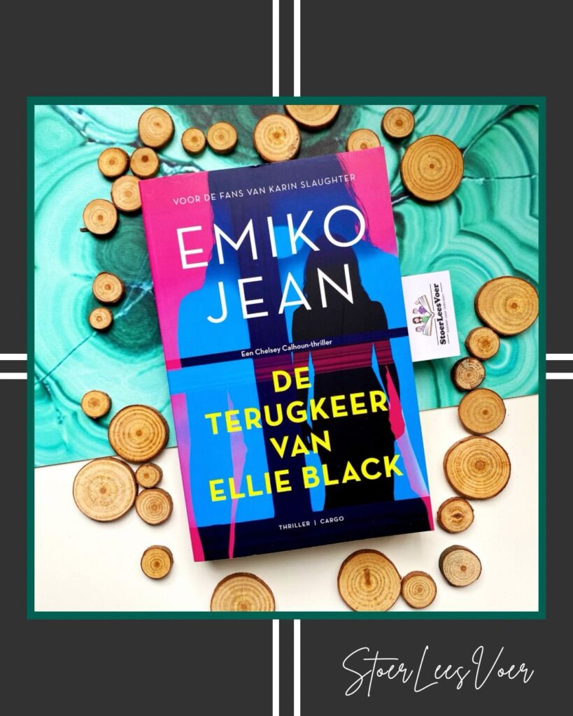 voorkant cover omslag kaft De terugkeer van Ellie Black emiko jean Chelsey Calhoun 1 thriller