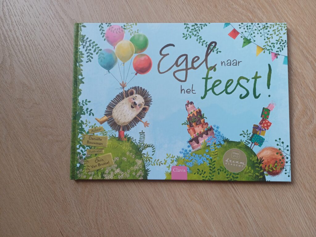 Egel gaat naar het feest! - voorkant