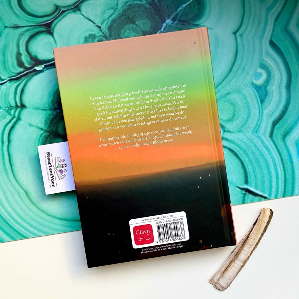 Geestenvuur mischa van broekhoven boek achterkant samenvatting synopsis achterflap cover omslag kaft