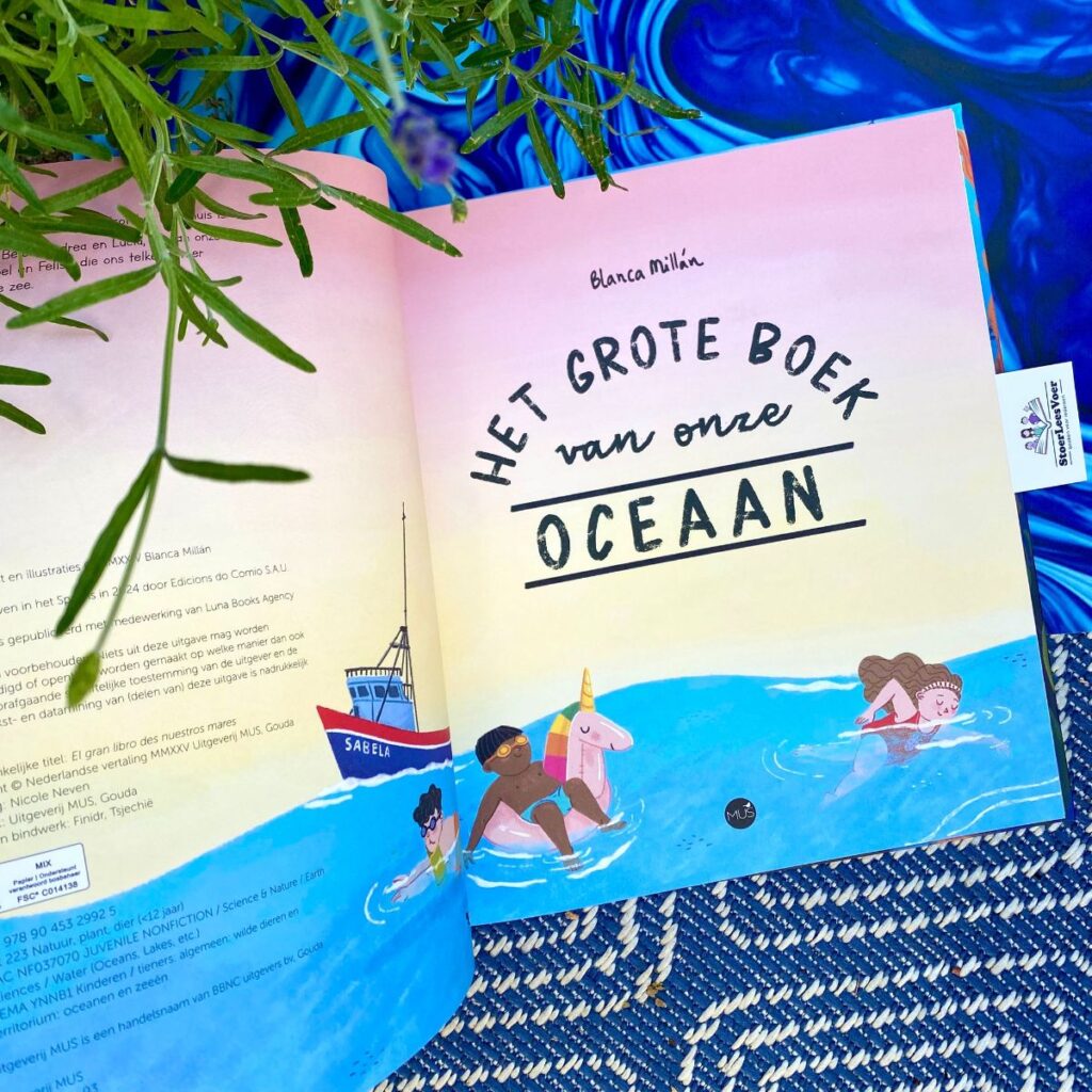 titelblad weetjesboek zee Blanca Millan