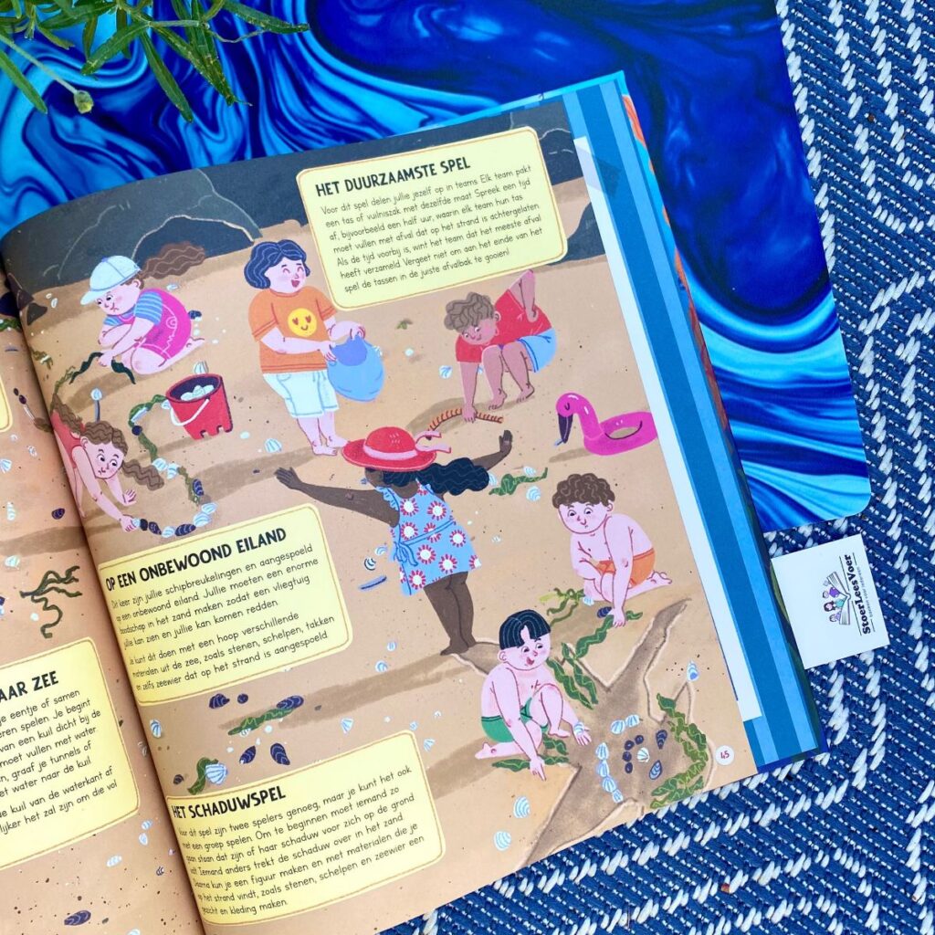 Het grote boek van onze oceaan illustratie