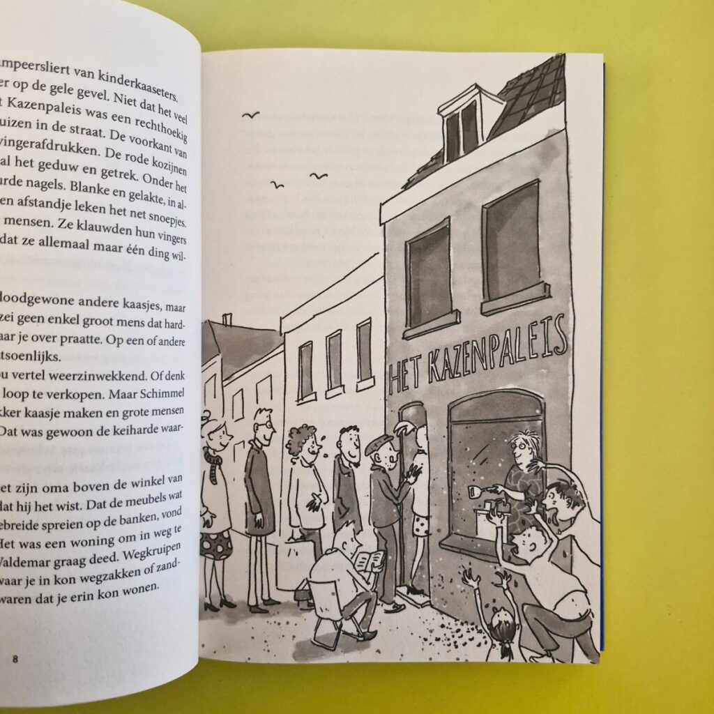 Illustratie Kinderkaas