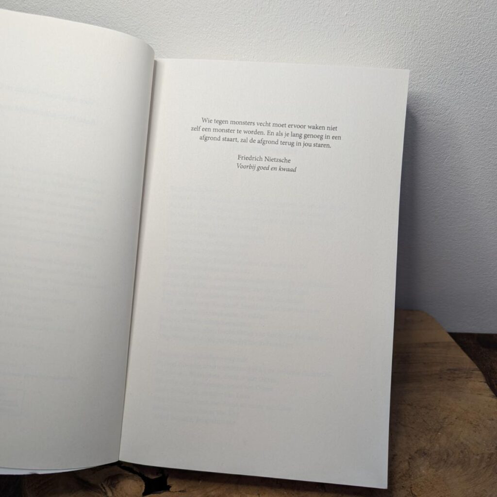 quote voorin van Nietsche