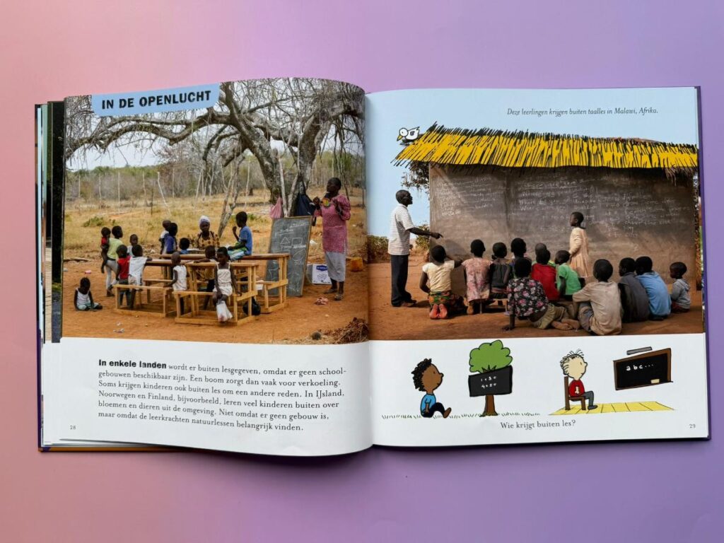 naar school in de wereld