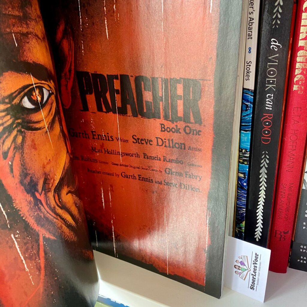 titelblad comis garth ennis steve dillon