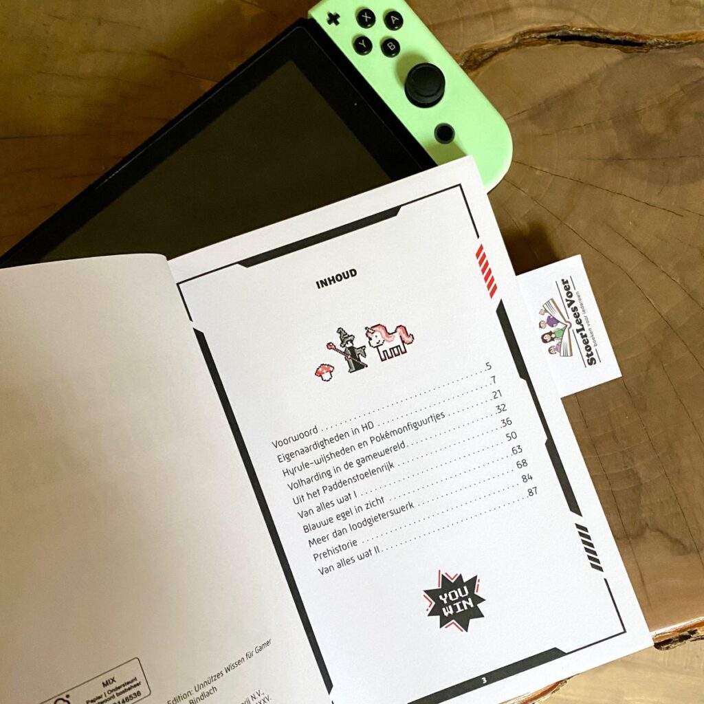 Waanzinnige weetjes voor gamers inhoudsopgave