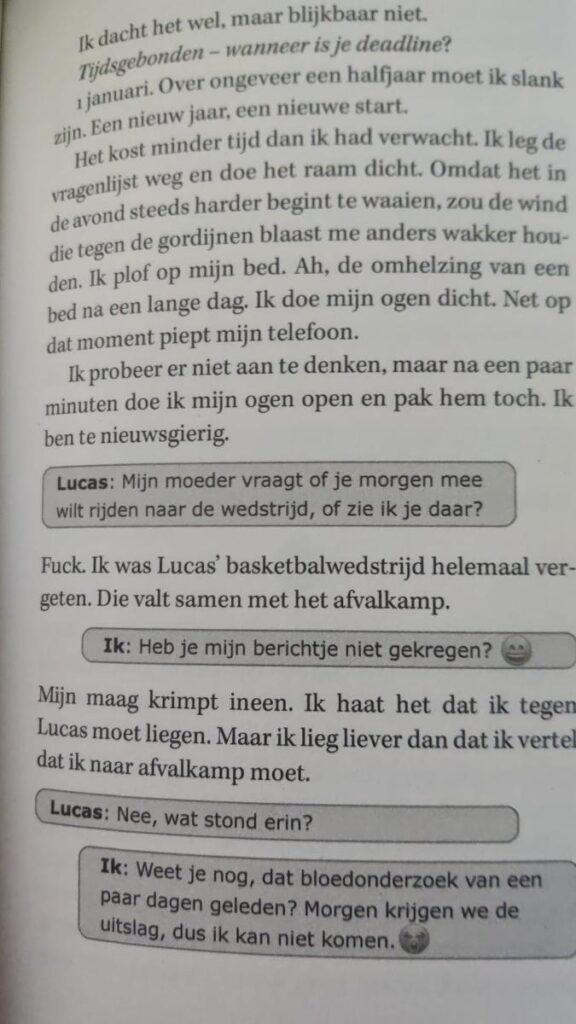 eerste blz afvalkamp & oogcontact