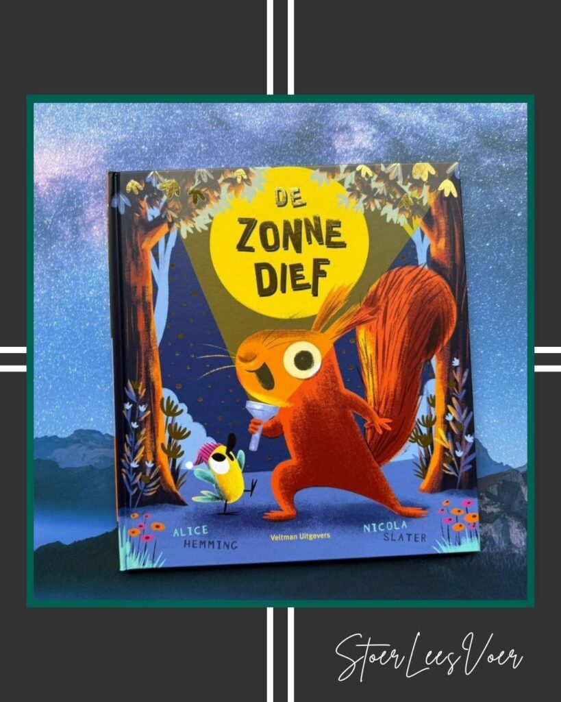De zonnedief voorkant cover omslag prentenboek