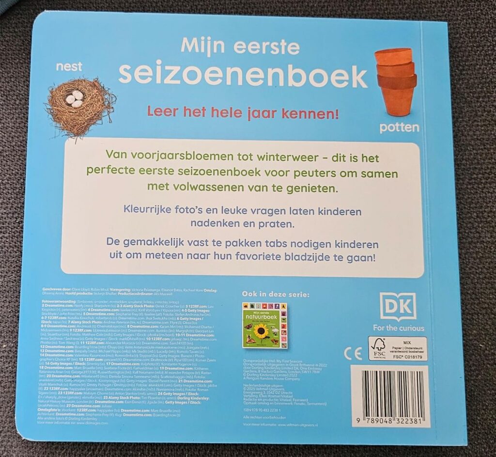 mijn eerste seizoenenboek