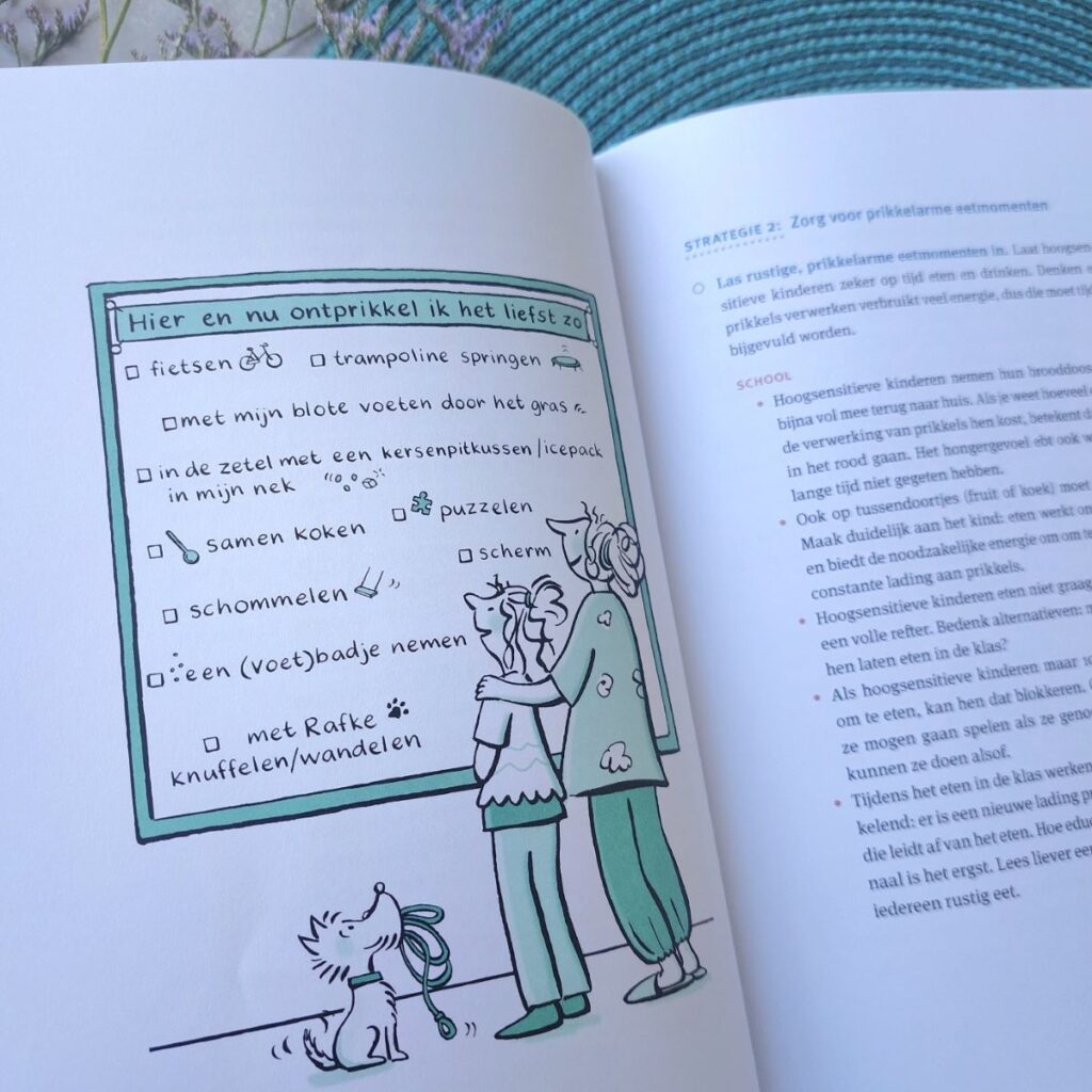 wat echt werkt bij kinderen die hoogsensitief zijn 
 ontprikkelen