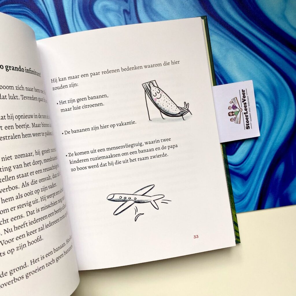 De getikte tovenaar en het gesmolten dorp 4 tekst illustraties