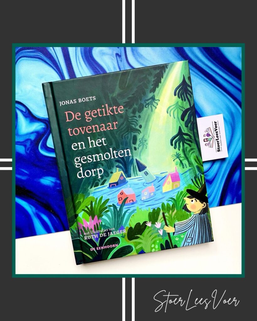 De getikte tovenaar en het gesmolten dorp voorkant kaft cover omslag boek jonas boets