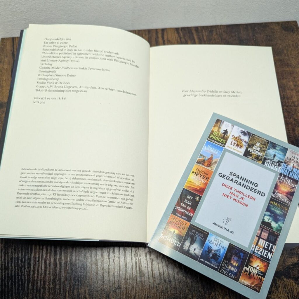 opgedragen aan en flyer