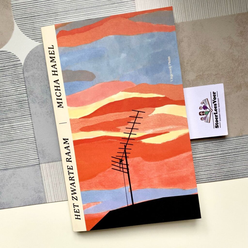het zwarte raam micha hamel literatuur roman voorkant cover omslag kaft boek
