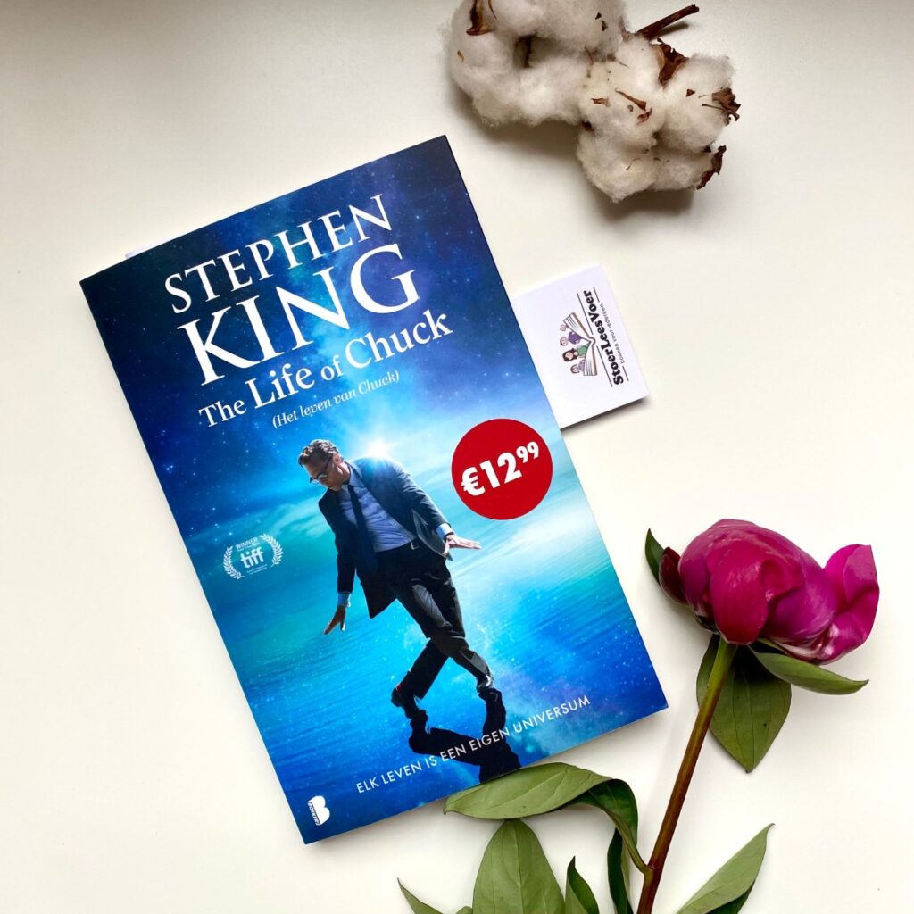 The Life of Chuck stephen king het leven van chuck novelle voorkant cover omslag kaft boek