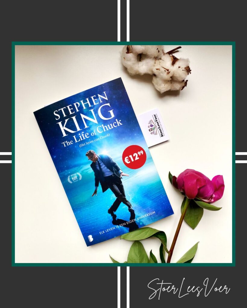 The Life of Chuck stephen king het leven van chuck novelle voorkant cover omslag kaft boek