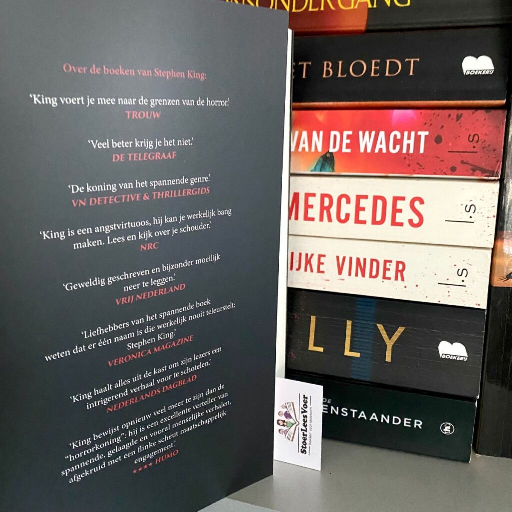 thriller stephen king vrees niet boek