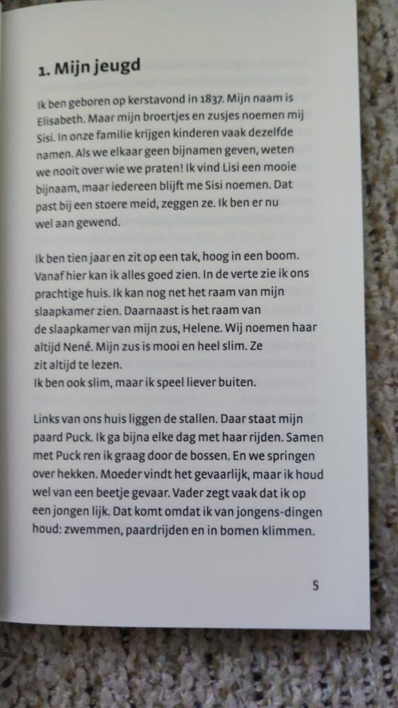 Eerste blz sisi en de prijs van schoonheid
