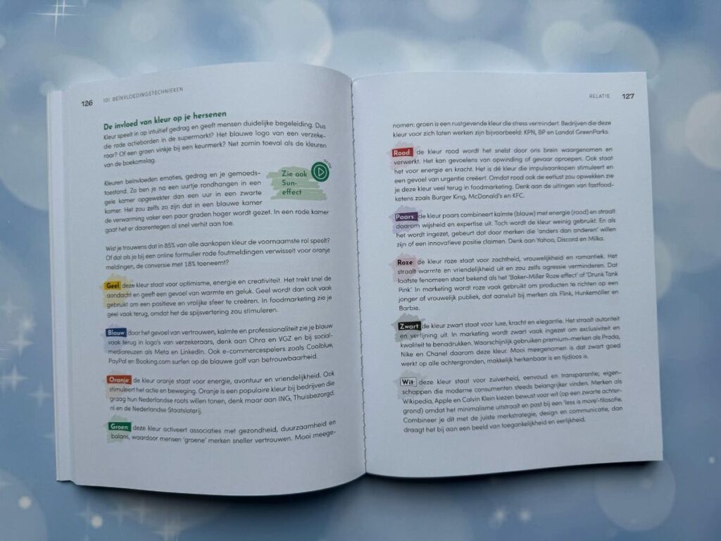 invloed van kleur op mensen