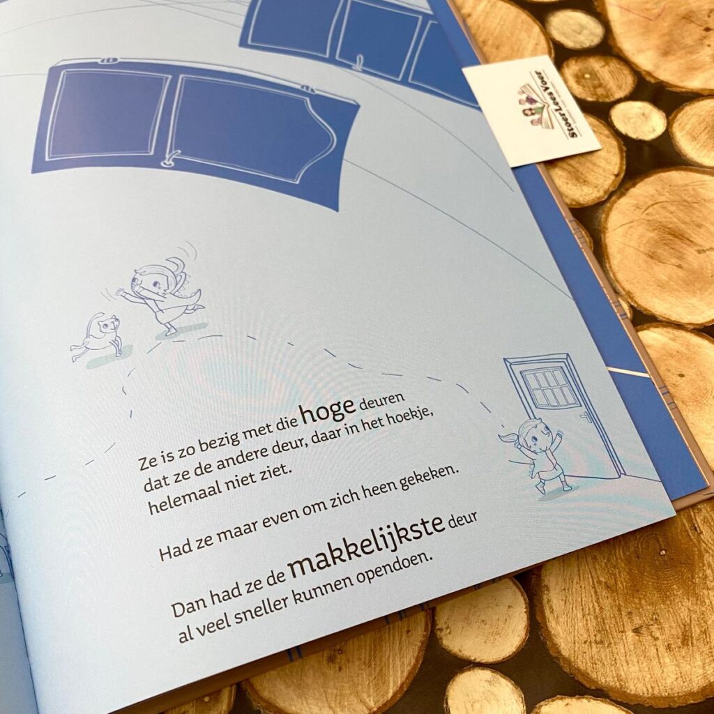 filosofisch prentenboek nancy kers tekst illustraties