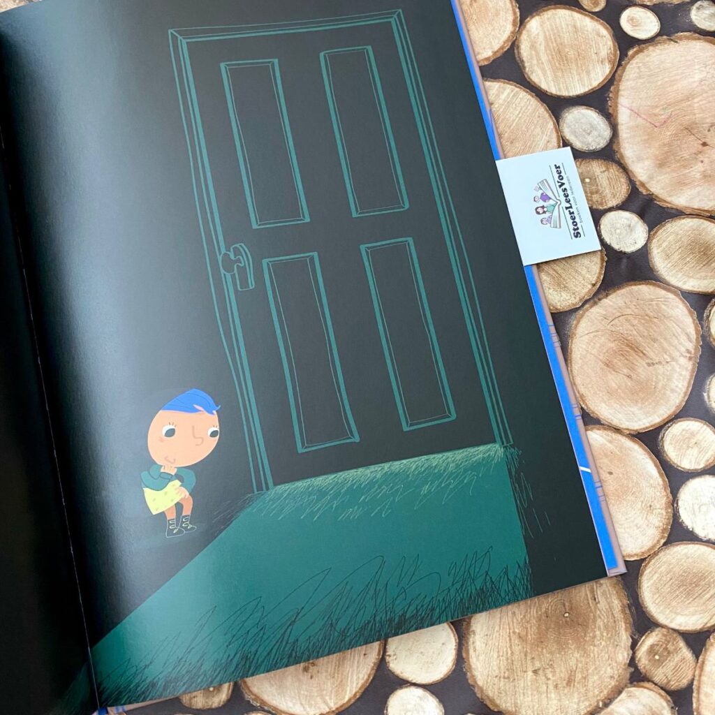 prentenboek filosofisch meisje astrid met blauw haar nancy kers