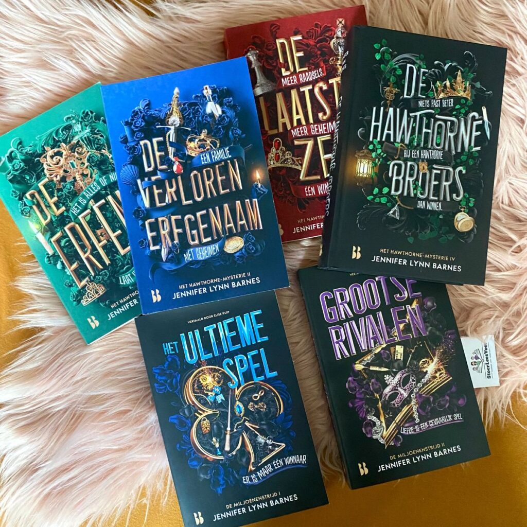 boekenserie jennifer lynn barnes de miljoenenstrijd het hawthorne mysterie