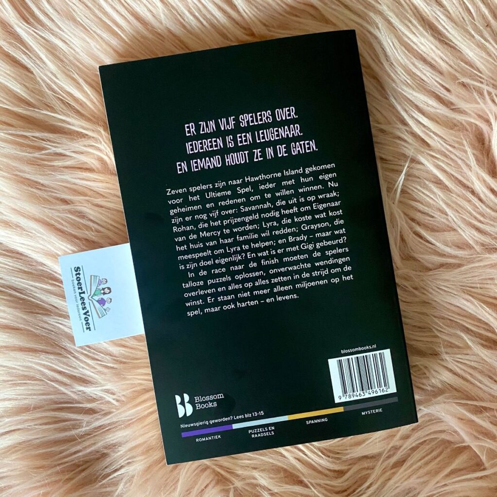 Grootse rivalen de miljoenenstrijd 2 jennifer lynn barnes achterkant achterflap synopsis samenvatting cover omslag kaft boek