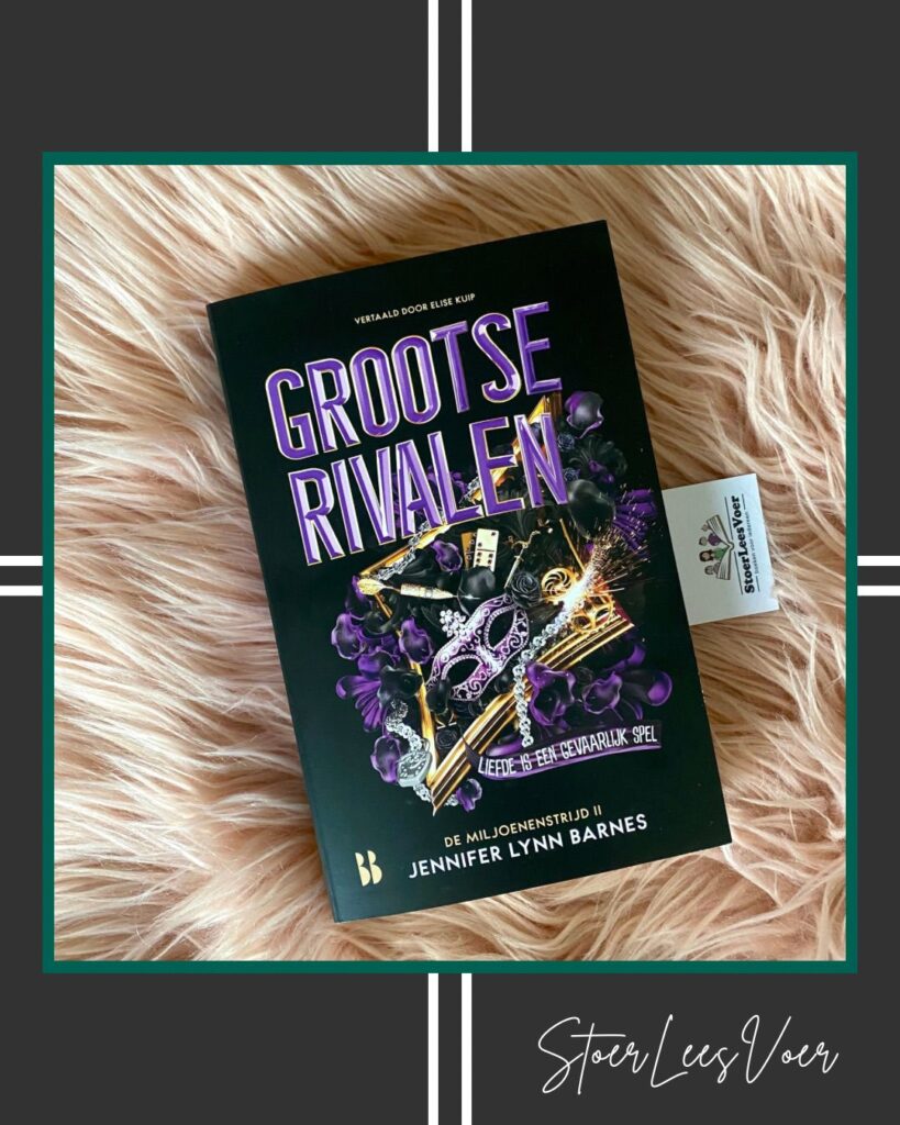 Grootse rivalen de miljoenenstrijd 2 jennifer lynn barnes voorkant cover omslag kaft boek