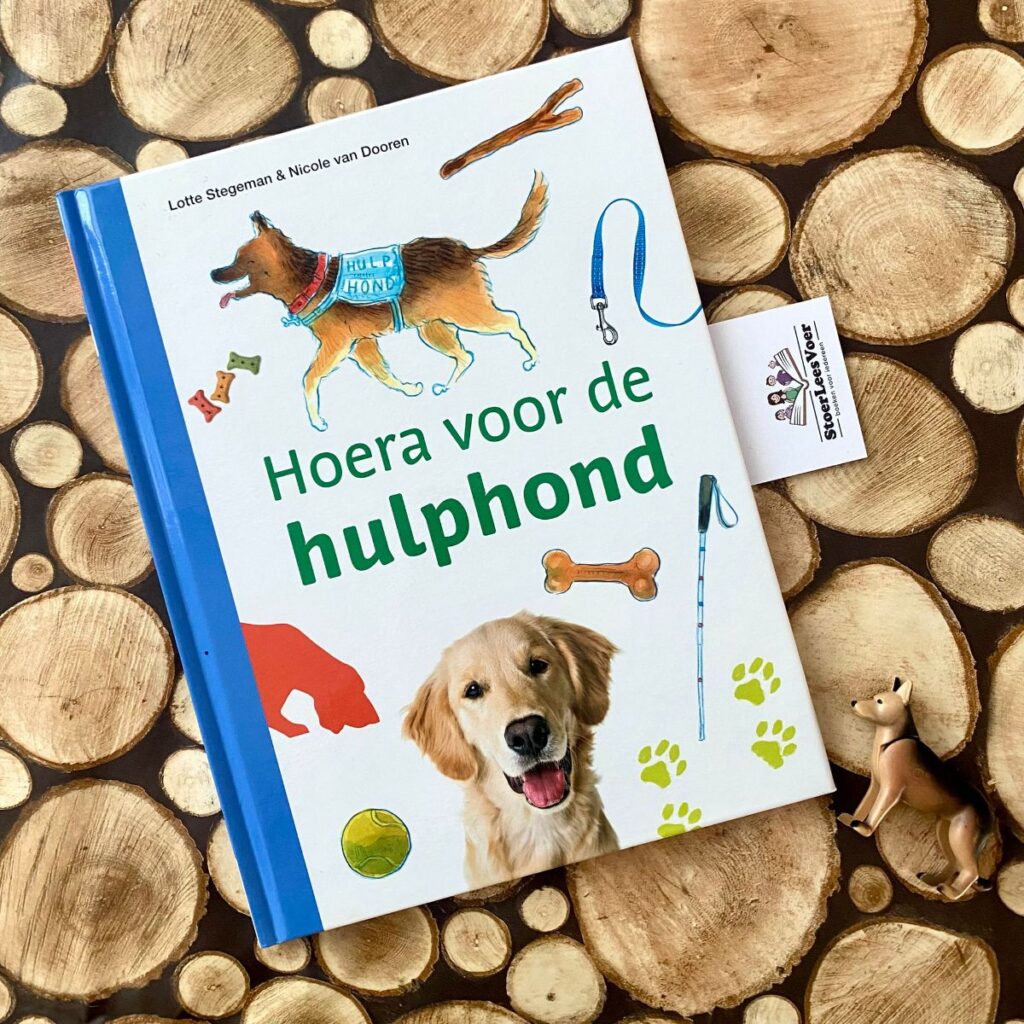 Hoera voor de hulphond ik lees informatief avi m4 voorkant cover omslag kaft honden